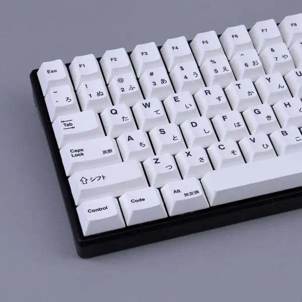 GMK+ White Japanese Cherry Custom Keycaps Set - Image 8