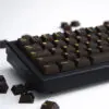 GMK+ Black Gold Cherry Custom Keycaps Set