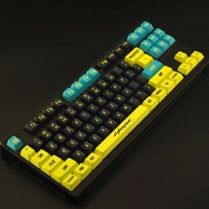 GMK+ Cyberpunk Theme Cherry Custom Keycaps Set