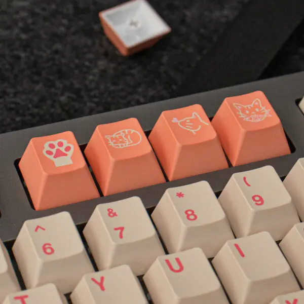 GMK+ Orange Boi Cherry Custom Keycaps Set