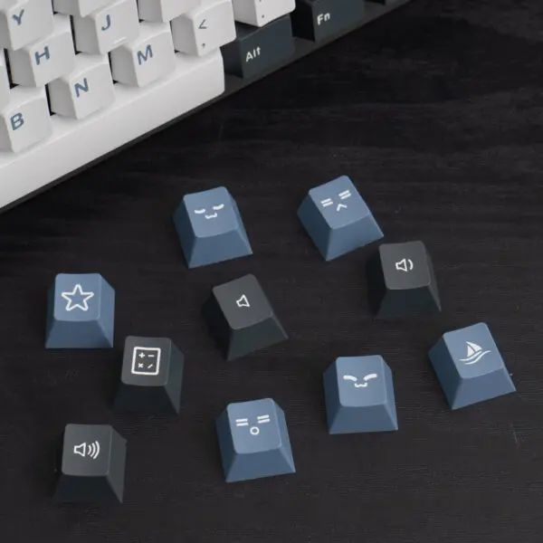 GMK+ Arctic Clone Cherry Custom Keycap Set
