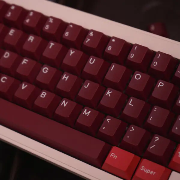 GMK+ Ham Cherry Custom Keycaps Set