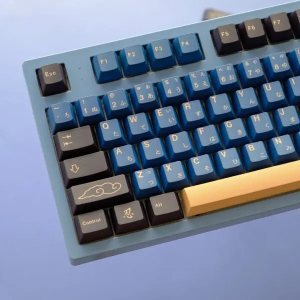 GMK+ Blue Samurai Cherry Custom Keycaps Set (Japanese)