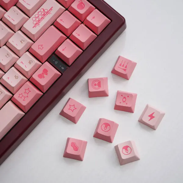 GMK+ Japanese Cherry Custom Keycaps Set