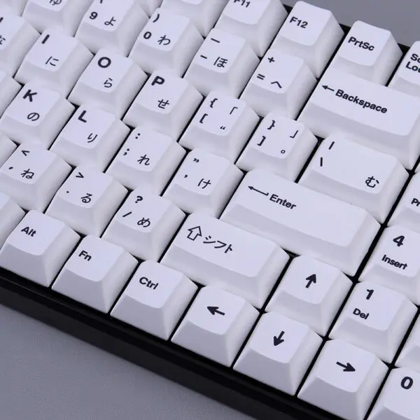 GMK+ White Japanese Cherry Custom Keycaps Set
