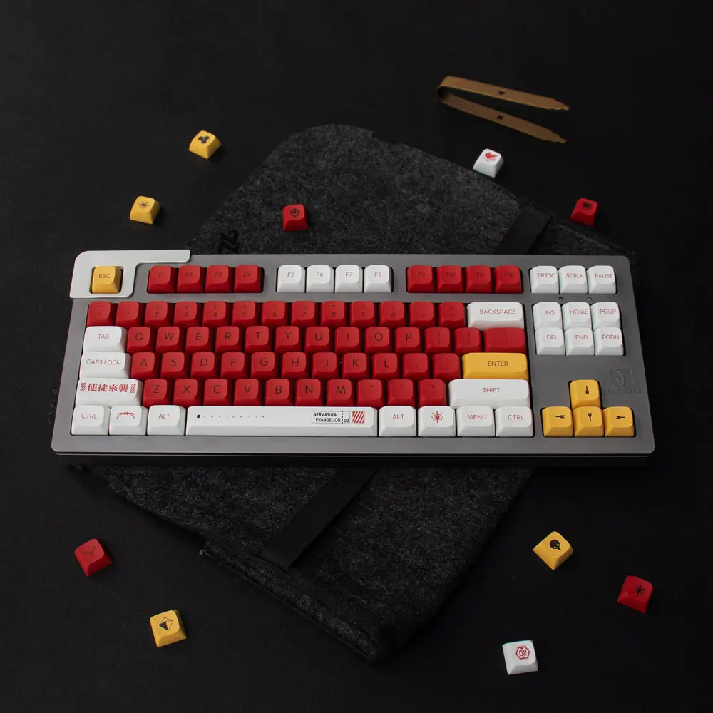 GMK+ Evangelion XDA Custom Keycaps Set