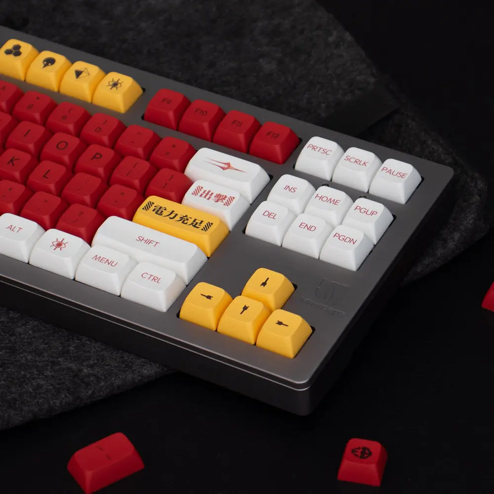 GMK+ Evangelion XDA Custom Keycaps Set