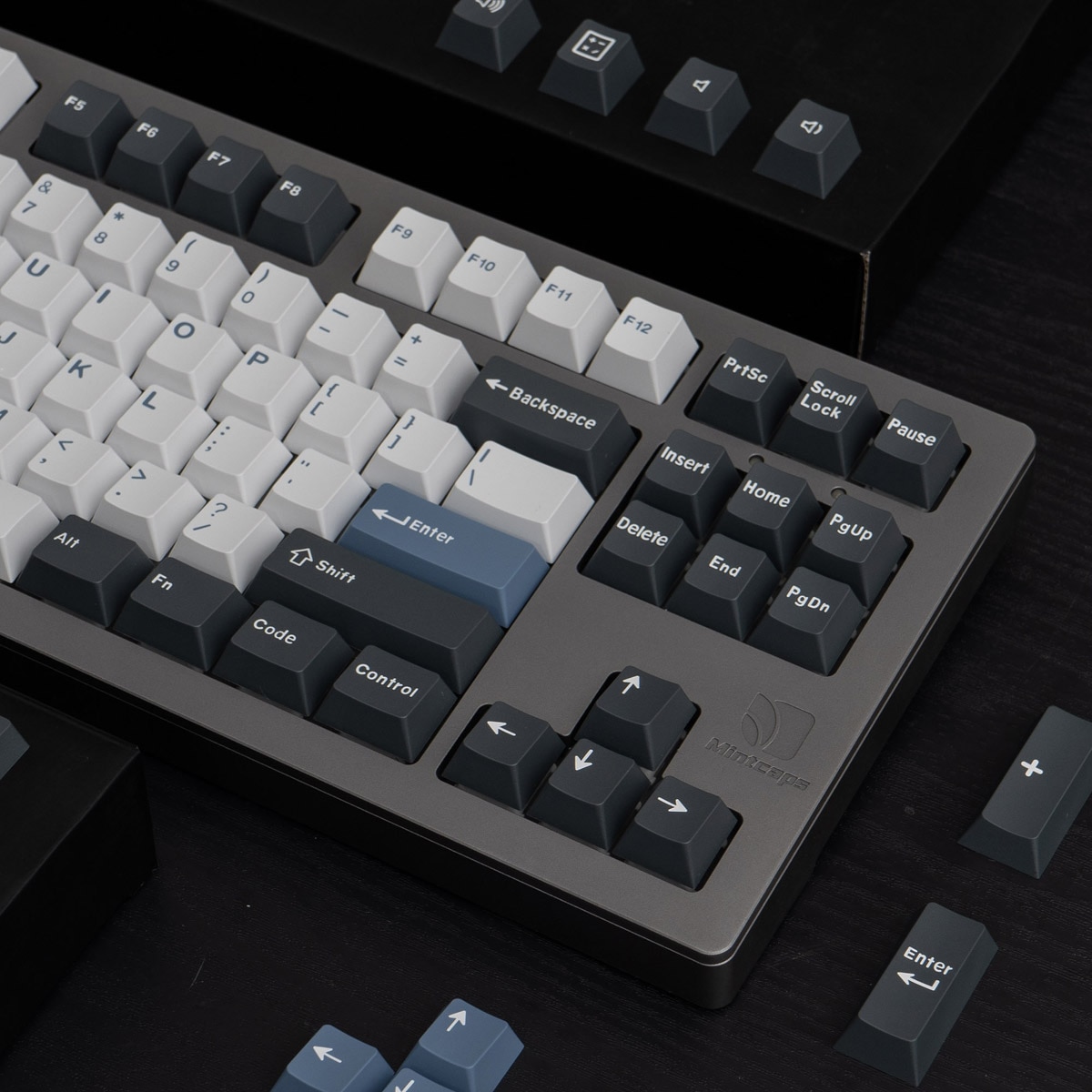 GMK+ Arctic Cherry Custom Keycap Set