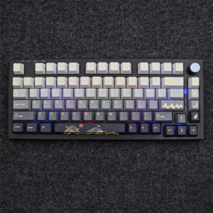 GMK+ Polar Cherry Custom Keycap Set