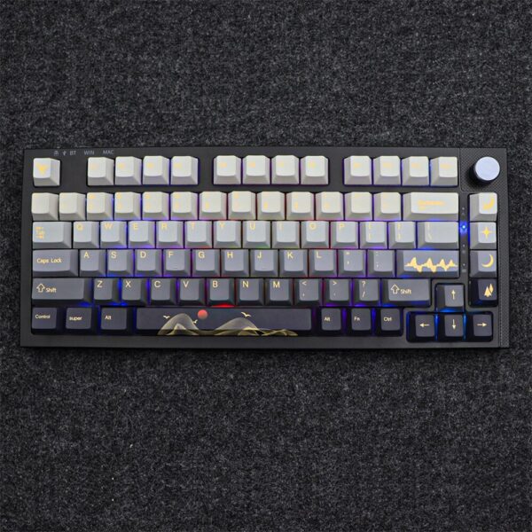 GMK+ Polar Cherry Custom Keycap Set