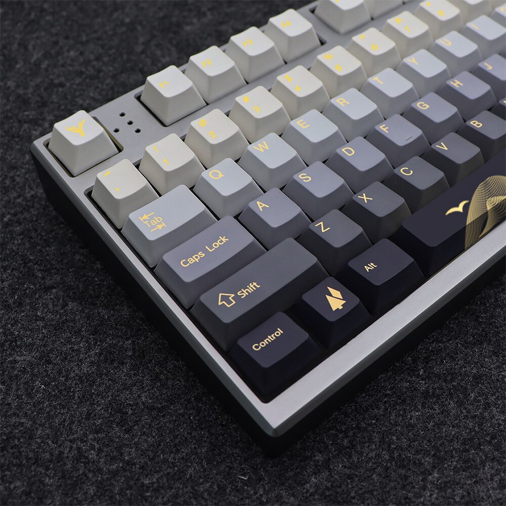 GMK+ Polar Cherry Custom Keycap Set