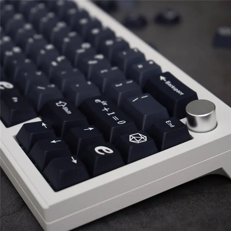 GMK Euler-Teclas de perfil Cherry, 23/129 teclas, PBT, Dye, sublimación, barra espaciadora 6.25u para teclado mecánico MX Switch