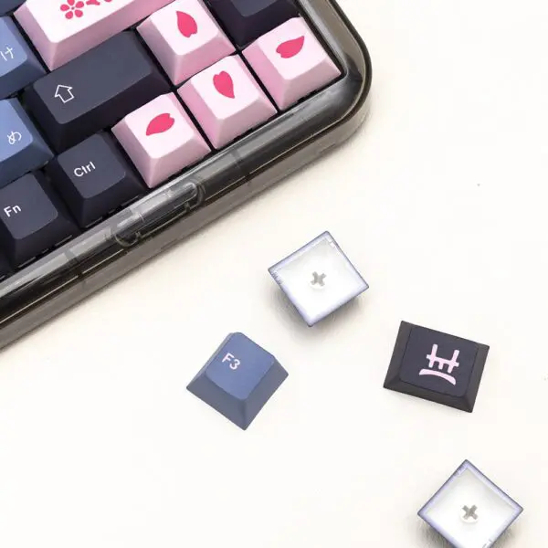 GMK+ NightSakura Cherry Custom Keycap Set - Image 6