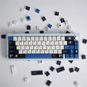 GMK+ Midnight Cherry Custom Keycap Set