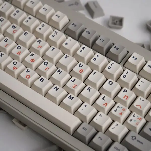 GMK+ Minimalist Beige Cherry Custom Keycap Set - Image 6