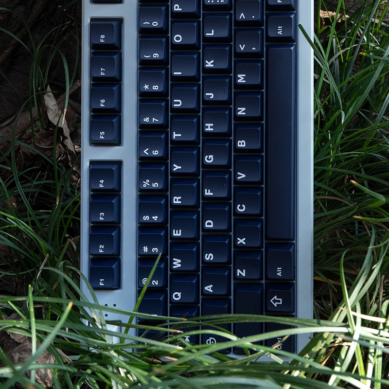 GMK+ Blue Navy Cherry Custom Keycap Set