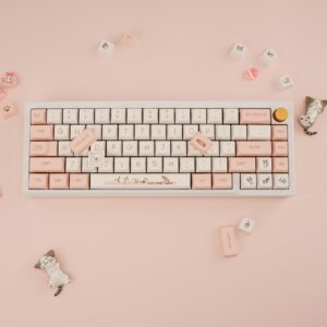 GMK+ Cute Kitty XDA Custom Keycap Set