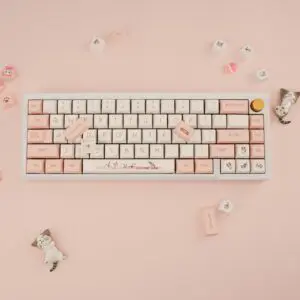 GMK+ Cute Kitty XDA Custom Keycap Set