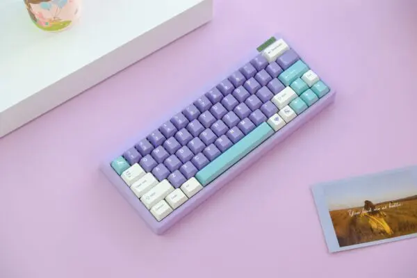 GMK+ Princess Purple Cherry Custom Keycap Set - Image 4