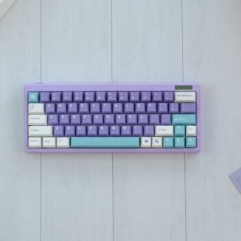 GMK+ Princess Purple Cherry Custom Keycap Set