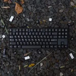 GMK+ Solid Black Cherry Custom Keycap Set