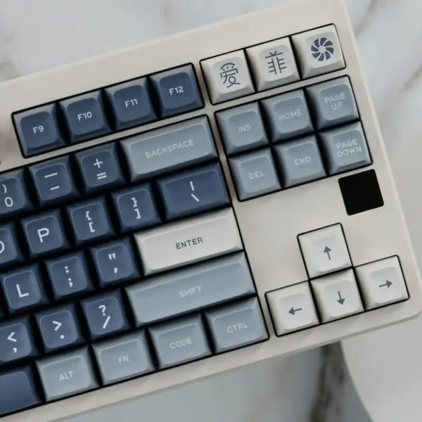 GMK+ Minimalist Blue SA Custom Keycap Set - Image 2