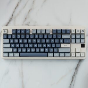 GMK+ Minimalist Blue SA Custom Keycap Set