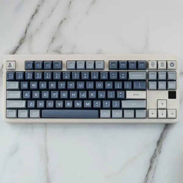 GMK+ Minimalist Blue SA Custom Keycap Set