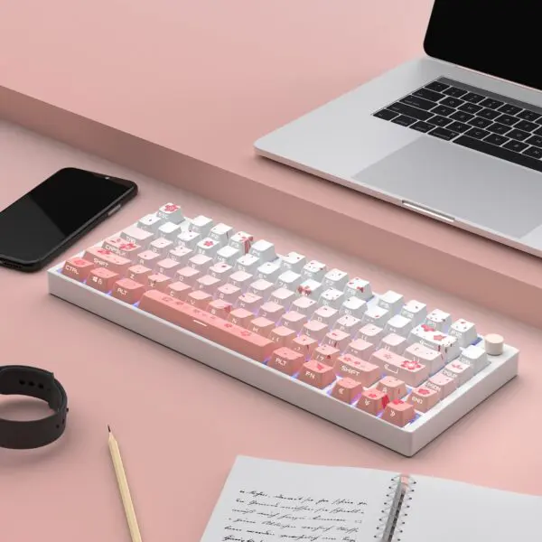 GMK+ Sakura Flower OEM Custom Keycap Set - Image 5