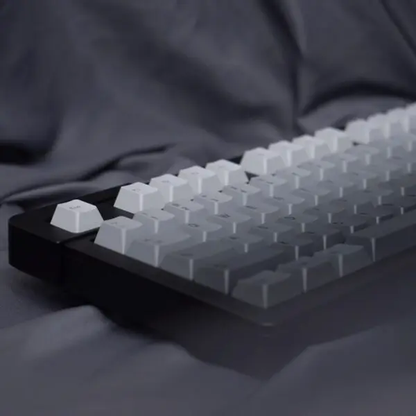 GMK+ Soft Grey Cherry Custom Keycap Set - Image 4