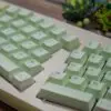 GMK+ Ergonomic Mint Cherry Custom Keycap Set - Image 5