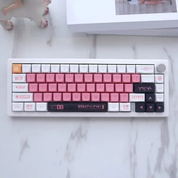 GMK+ Pink Fantasy XDA Custom Keycap Set