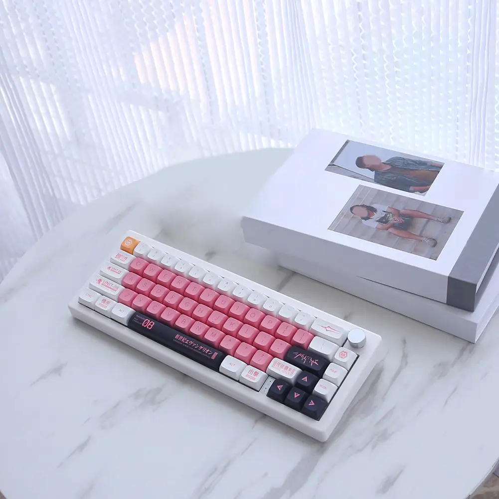 Juego de 133/127 teclas de teclado PBT para juegos, tapas de teclado personalizadas XDA para 61/64/68/78/84/87/96/98/104/108
