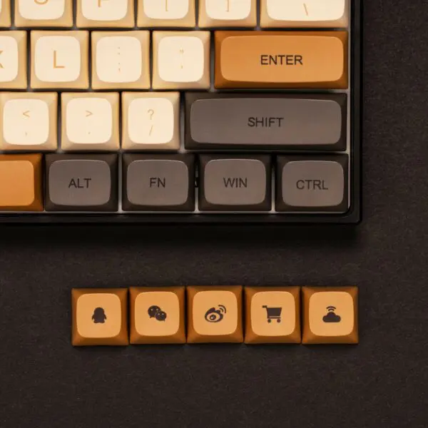 GMK+ Brown XDA Custom Keycap Set - Image 5