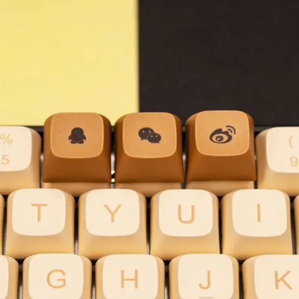 GMK+ Brown XDA Custom Keycap Set - Image 3