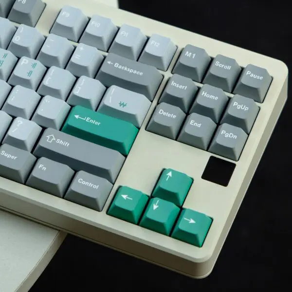 GMK+ Dusty Green Cherry Custom Keycap Set - Image 5