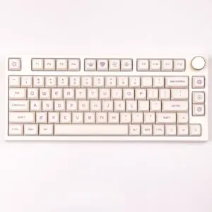 GMK+ Soft Gold XDA Custom Keycap Set