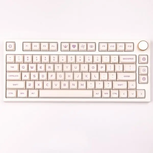 GMK+ Soft Gold XDA Custom Keycap Set