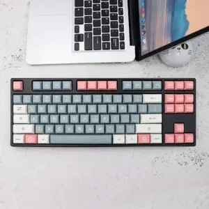 GMK+ Pastel Blue XDA Custom Keycap Set