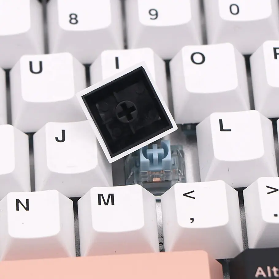 GMK+ Salmon Highlight XDA Custom Keycap Set