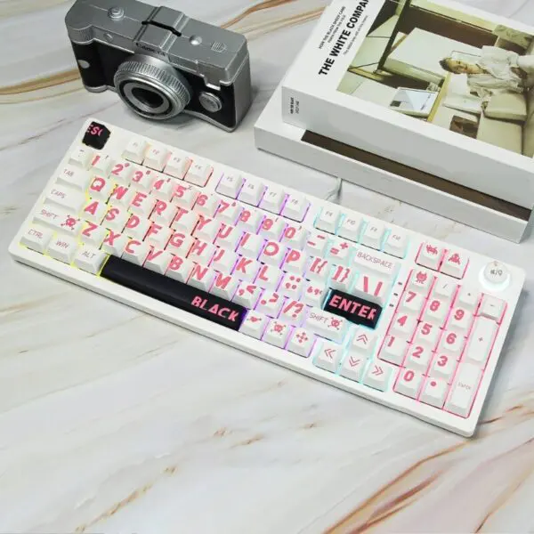 GMK+ Pink Rockstar XDA Custom Keycap Set - Image 5