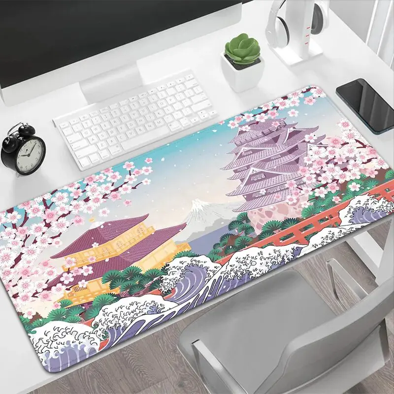 GMK+ Japanese Landscape Custom Desk Mat - GMK Keycaps