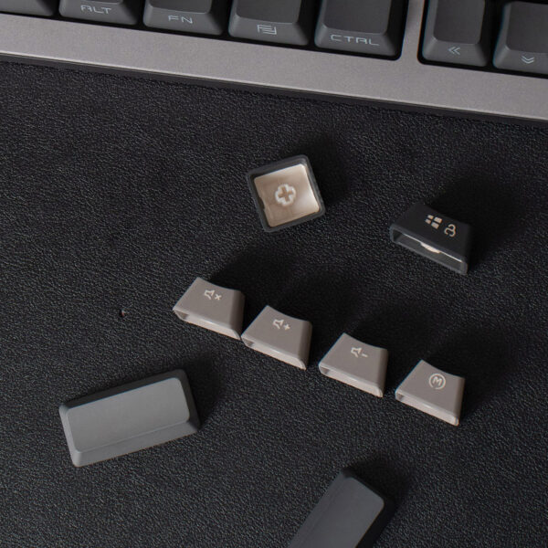 GMK+ Black Grey OEM Custom Keycaps Set - Image 2