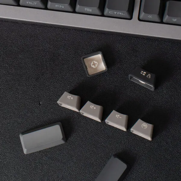 GMK+ Black Grey OEM Custom Keycaps Set - Image 2