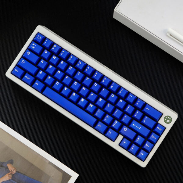 GMK+ Translucent Blue Cherry Custom Keycap Set - Image 4