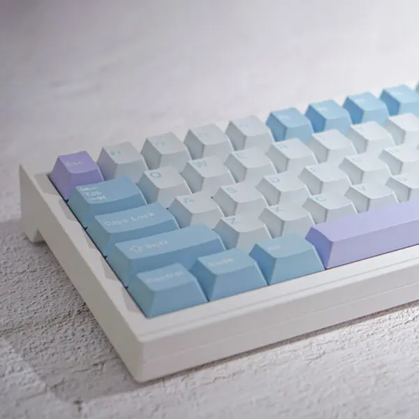 GMK+ Pastel Blue Cherry Custom Keycap Set - Image 2