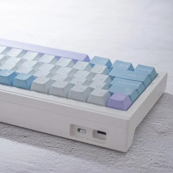 GMK+ Pastel Blue Cherry Custom Keycap Set - Image 3