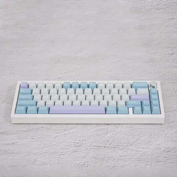 GMK+ Pastel Blue Cherry Custom Keycap Set - Image 4