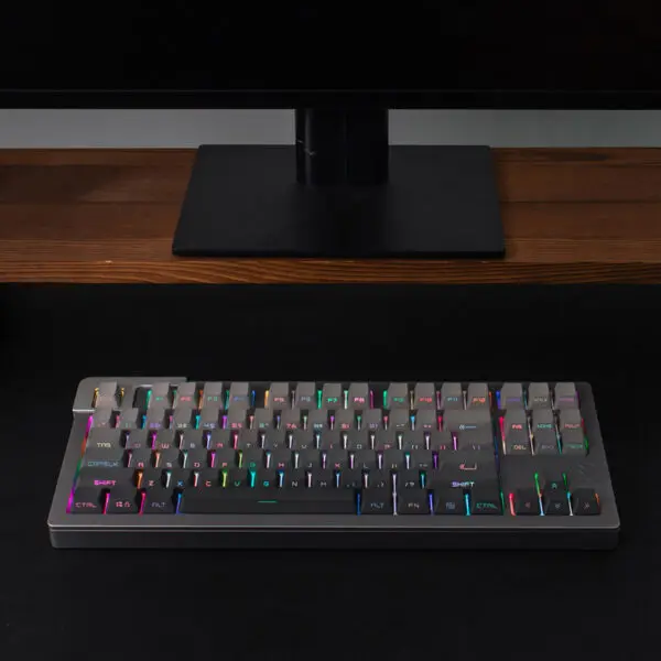 GMK+ Black Grey OEM Custom Keycaps Set - Image 3