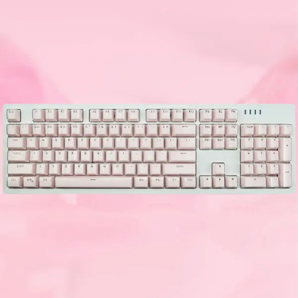 GMK+ Lollipop Pink OEM Custom Keycap Set